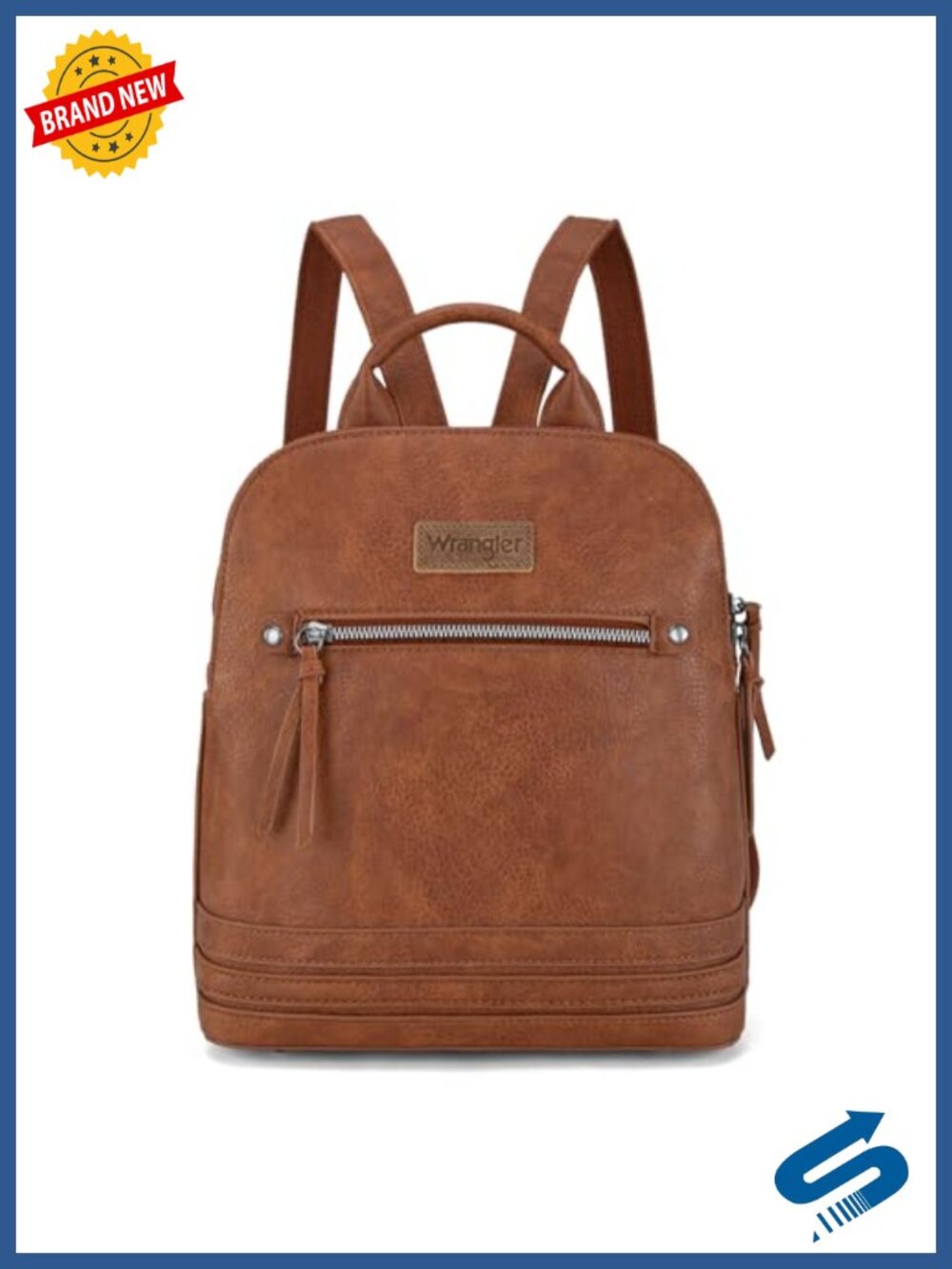PU Leather Mini Backpack Purse for Women Travel Work Daypack